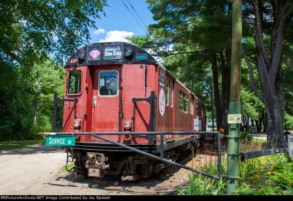 Front View of MTA "Redbird" Number 9327